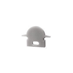 Accessories for LED Profil R-ET-01-05 - endcaps, 2 items, grey