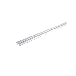 Accessories for LED profile cover f-01-05 flat, 200cm, clear, 95% transmission