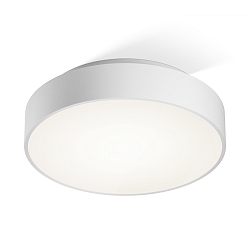 Plafondarmatuur CONECT 32 N LED IP44, wit mat dimbaar