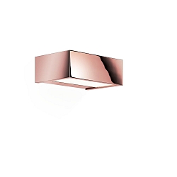 LED Wall luminaire BOX 15 N LED, 18,4W, 3000K, 2800lm, IP44, rosegold / copper
