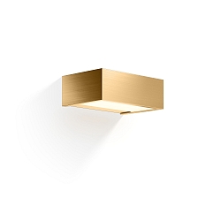 LED Wall luminaire BOX 15 N LED, 18,4W, 3000K, 2800lm, IP44, gold matt 24 carat