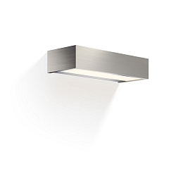 Wandarmatuur BOX 25 N LED IP44, nikkel gesatineerd dimbaar