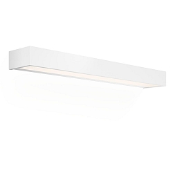 Wandarmatuur BOX 60 N LED IP44, wit mat dimbaar