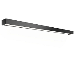 Wandarmatuur BOX 120 N LED IP44, zwart mat dimbaar