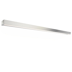 LED Wall luminaire BOX 150 N LED, 82W, 3000K, 12400lm, IP44, nickel satin