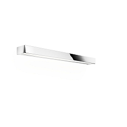 LED Wall luminaire BOX 80 N LED, 41,2W, 2700K, 6060lm, IP44, chrome