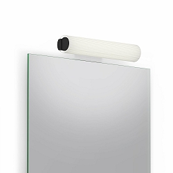 Wandarmatuur RAY cilindrisch, schakelbaar IP20, zwart mat 