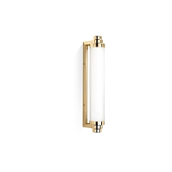 LED Wall luminaire Vienna 40 LED, 12W, 2700K, 810lm, IP44, gold 24 carat