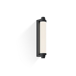 LED Wall luminaire Vienna 40 LED, 12W, 2700K, 810lm, IP44, black matt