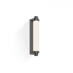 Wandarmatuur VIENNA 40 IP44, mat, zilver dimbaar