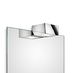 Mirror luminaire BOX 1-10, G9, IP44, chrome