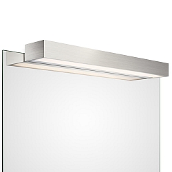 LED Mirror luminaire BOX 1-60 N LED, 32,8W, 3000K, 4960lm, IP44, nickel satin