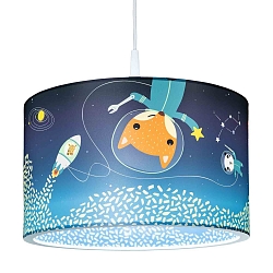 Pendelarmatuur LITTLE ASTRONAUTS �SPACE MISSION� 25/40 E27, blauw