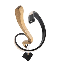 LED Floor lamp ARGENTINA, 11W, 3000K, oak massive wood, metal