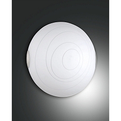 Plafondarmatuur KENT 2-vlams, Smartluce compatibel E27 IP20, nikkel gesatineerd, wit