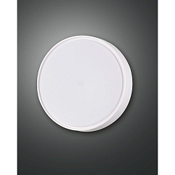 Plafondarmatuur voor buiten HATTON rond, met sensor IP65, wit 