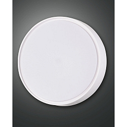 Plafondarmatuur voor buiten HATTON rond, met sensor IP65, wit 