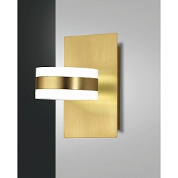 wall luminaire DUNK swivelling IP20, brass 