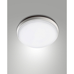 Plafondarmatuur OLLY � 30CM rond, slagvast, schakelbaar IP54, wit 