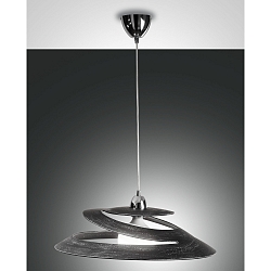 Pendelarmatuur ARAGON standaard E27 IP20, zwart dimbaar