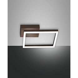 Wand- en plafondarmatuur BARD IP20, gesatineerd, zwart dimbaar