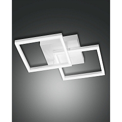 Fabas Luce BARD LED Ceiling luminaire 45x45cm, white