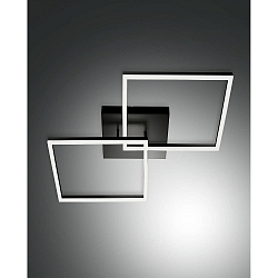 ceiling luminaire BARD IP20, satined, black dimmable