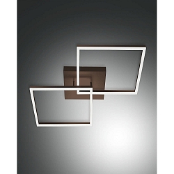 ceiling luminaire BARD IP20, satined, black dimmable
