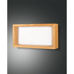 LED Wall luminaire WINDOW, 1x 35W, 3000K, 3150lm, IP20, oak wood