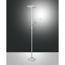 LED Floor lamp IDEAL, 40W+8W, 3000K, 300/500lm, IP20, white