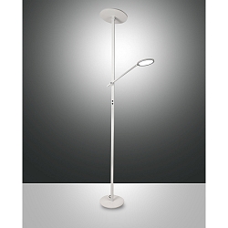 LED Floor lamp REGINA, 36W+12W, 3000K, 3000/800lm, IP20, white