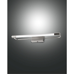 Spiegelarmatuur RAPALLO 40CM cilindrisch, schakelbaar IP44, chroom, glanzend 