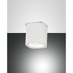 Spot SMOOTH, GU10, 1x 10W, IP44, white