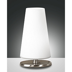 LED Table lamp MILADY, G9 LED, 1x 3W, 3000K, 220lm, IP20,, nickel satin