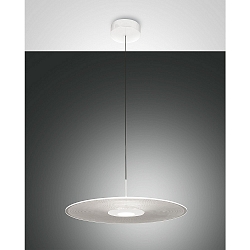Pendelarmatuur ANEMONE IP20, wit dimbaar
