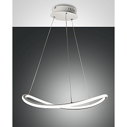 Pendelarmatuur TIRRENO IP20, gesatineerd, wit