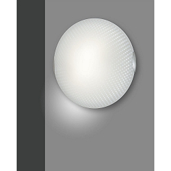 ceiling luminaire CONNIE �40cm E27 IP20, nickel satined, white