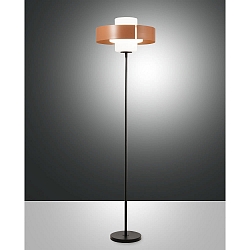 floor lamp LOTO E27 IP20, black dimmable