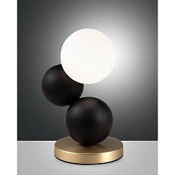 table lamp MICKY G9 IP20, gold dimmable
