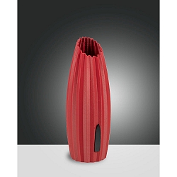 table lamp NADINE G9 IP20, black, wine red dimmable
