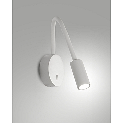 Wandarmatuur FLUX met flexibele arm IP20, zwart