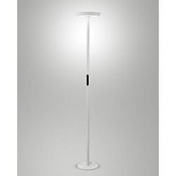 floor lamp FIZZ CCT Switch, direct / indirect, with touch dimmer IP20, white dimmable