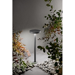 Zonnebolderverlichting PALMER met sensor IP54, donkergrijs