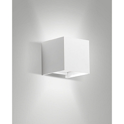 outdoor wall luminaire CUBA IP54, white