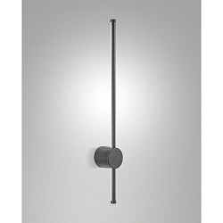 outdoor wall luminaire CLIP IP54, dark grey