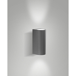 outdoor wall luminaire HELI IP54, dark grey