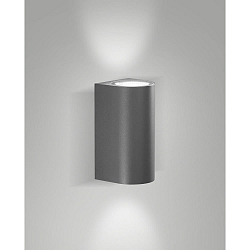 outdoor wall luminaire HELI IP54, dark grey