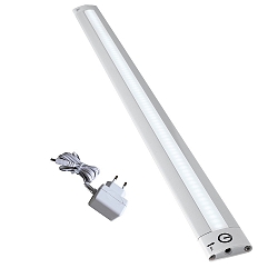 Onderbouwarmatuur BLADE Complete set IP40, gesatineerd, wit dimbaar 5W 490lm 4000K CRI >80 50cm