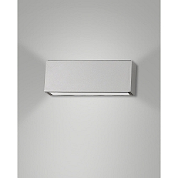 Fabas Luce TRIGG LED Outdoor luminaire/Wall luminaire, IP54, 14W, silver