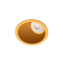 ceiling recessed luminaire FRESH GU10 IP20, gold matt